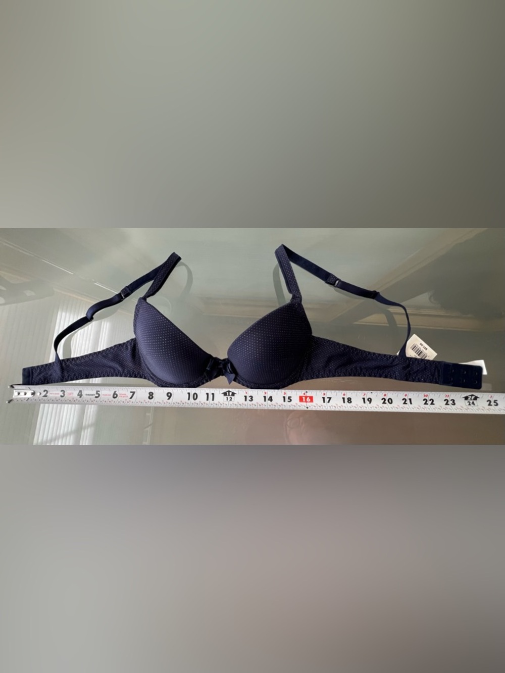 🪐Antigel by Lise Charmel Galaxie Nuit Strassée Contour Bra 32A Navy Blue - Picture 15 of 17